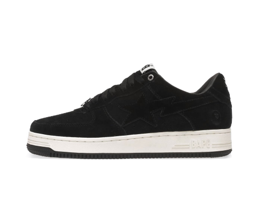 Кецове и обувки BAPE Bape Sta Low "Black Suede" Черно | 1H70-191-004