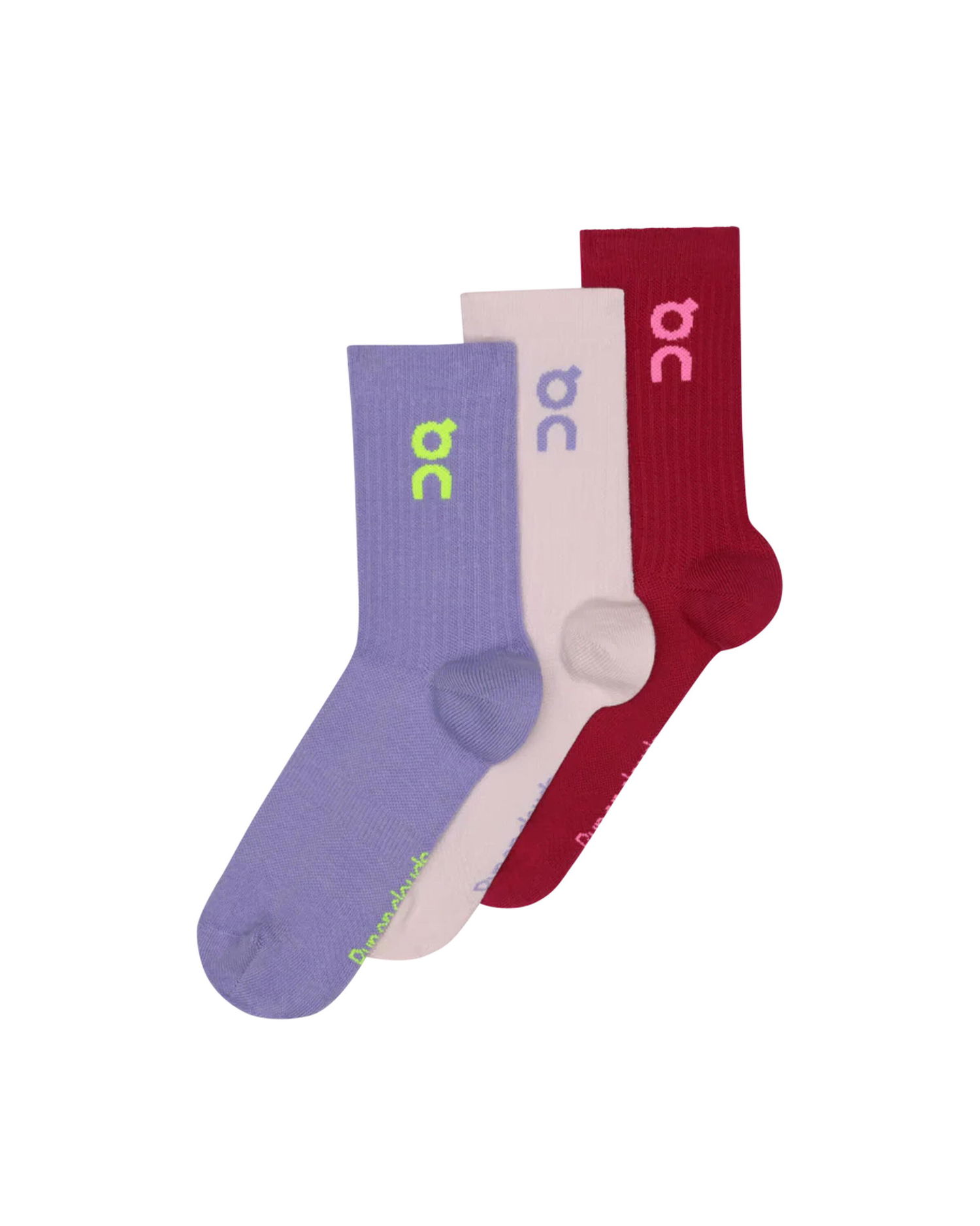 Чорапи On Running Running Logo High Socks - 3 Pack Многоцветен | 2UF10313891, 0