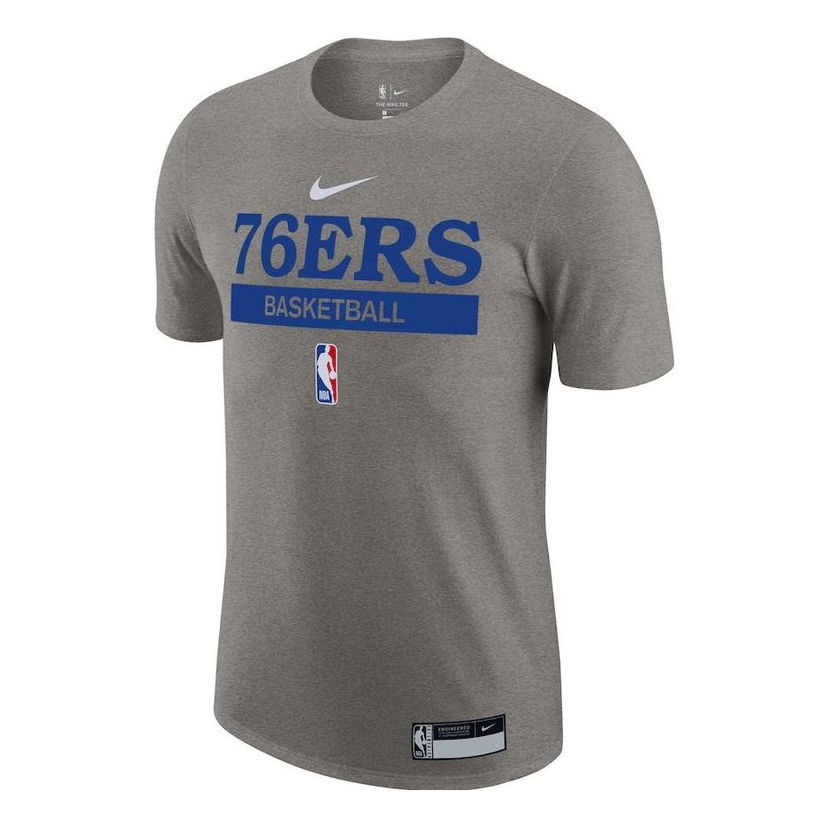 Фланелка Nike Philadelphia 76ers NBA Practice Performance T-Shirt Сиво | DR6481-063
