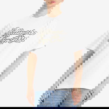 Тениска BILLIONAIRE BOYS CLUB Diamond Script Logo T-Shirt, Size Large Бяло | B25162-WHT, 2