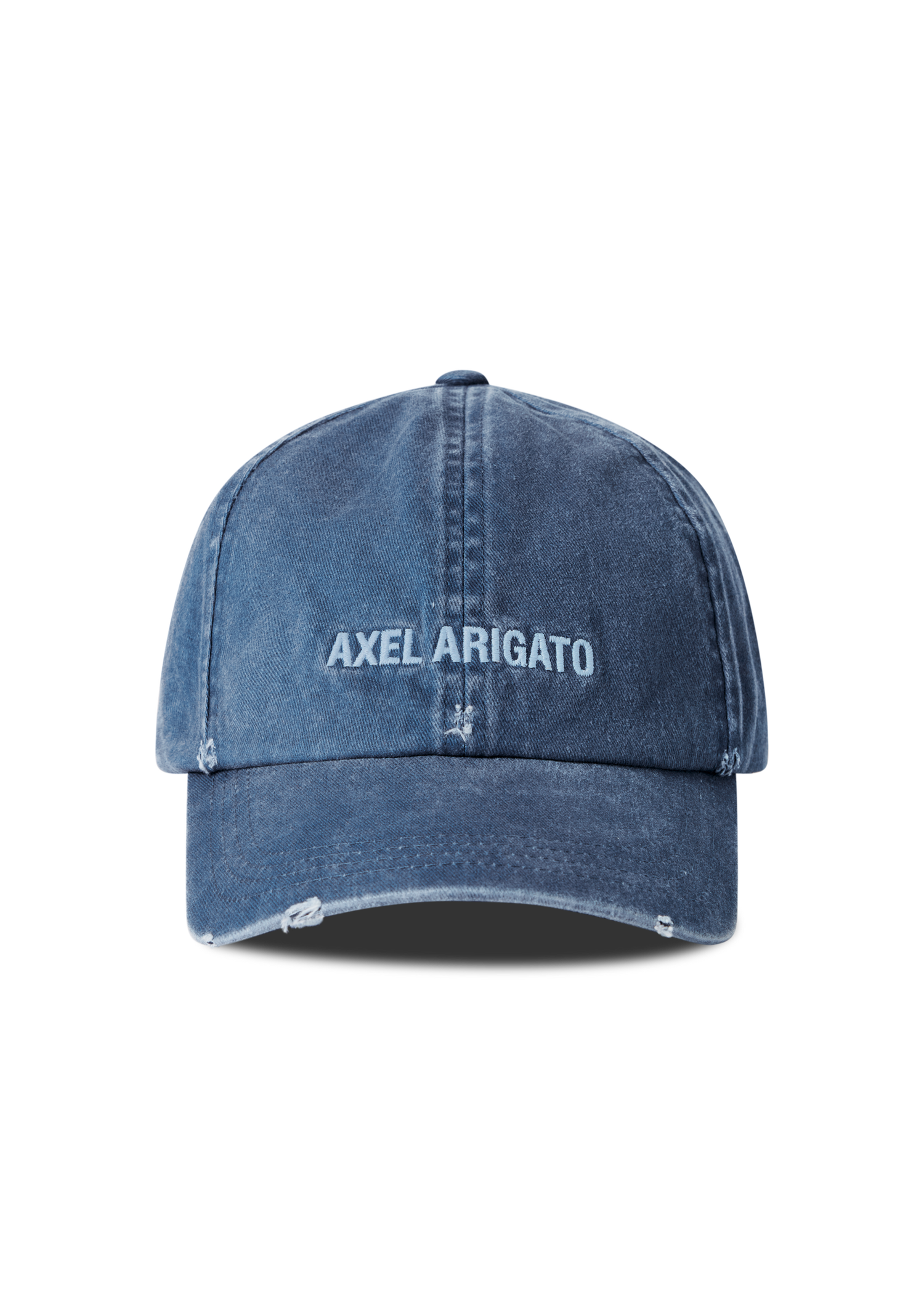 Шапка с козирка AXEL ARIGATO Distressed Washed Baseball Cap Синьо | X3959004, 0