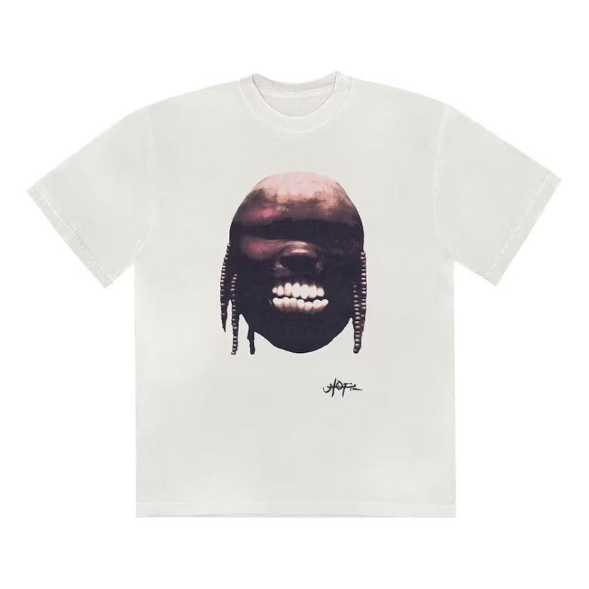 Тениска Cactus Jack by Travis Scott Travis Scott UTOPIA Graphic T-Shirt Бяло | TSUT-BS07