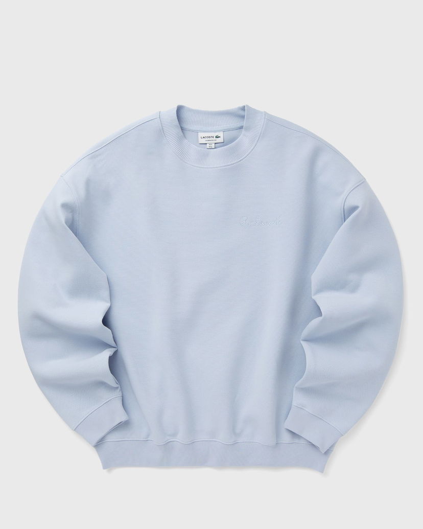 Суитчър Lacoste SWEATSHIRTS Crew Синьо | SH7470-J2G