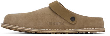 Кецове и обувки Birkenstock Taupe Regular Lutry Premium Suede Loafers Бежово | 1025293, 2