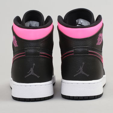 Кецове и обувки Jordan Air Jordan 1 Retro High "Black Hyper Pink" GS Розово | 332148-019, 3