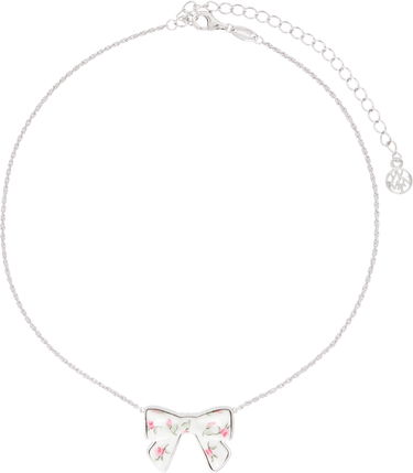 Колие SHUSHU/TONG YVMIN Edition Double-Sided Ceramics Bowknot Necklace Металик | 25639LGP00NN, 0