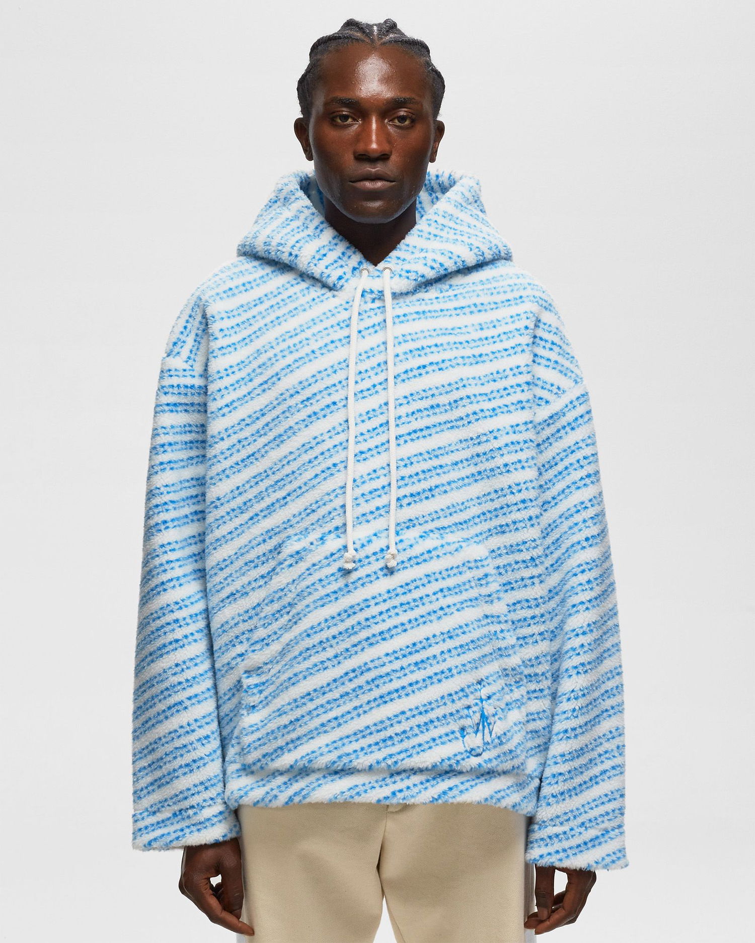 Суитчър JW Anderson RELAXED FIT HOODIE Синьо | TP0255-PG1341-800, 1