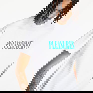 Тениска Pleasures Tickle Logo T-Shirt Бяло | P22SP054 White, 0