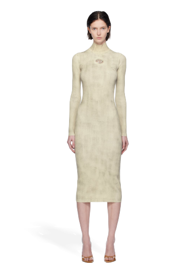 Pокля Diesel M-Zary-C Midi Dress Бежово | A12609 0LIAK