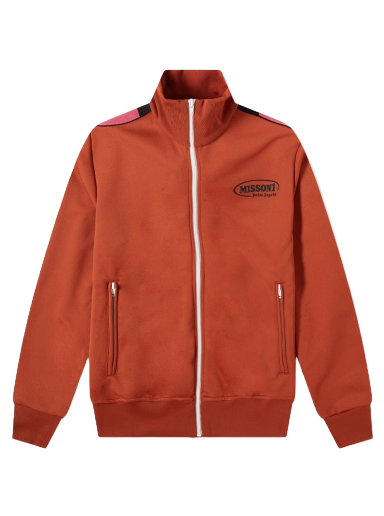 Яке Palm Angels x Missoni Side Stripe Track Jacket Червено | PMBD001F21FAB0092701