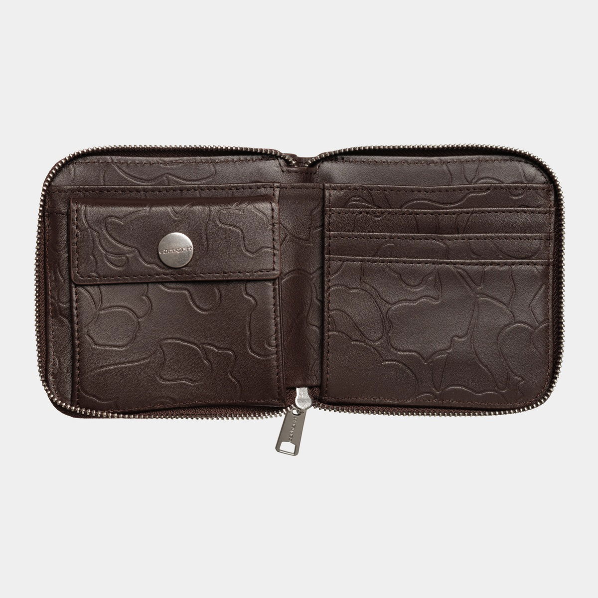 Портфейл Carhartt WIP Carhartt WIP Camo Duck Zip Wallet Кафяво | I035402_2, 1