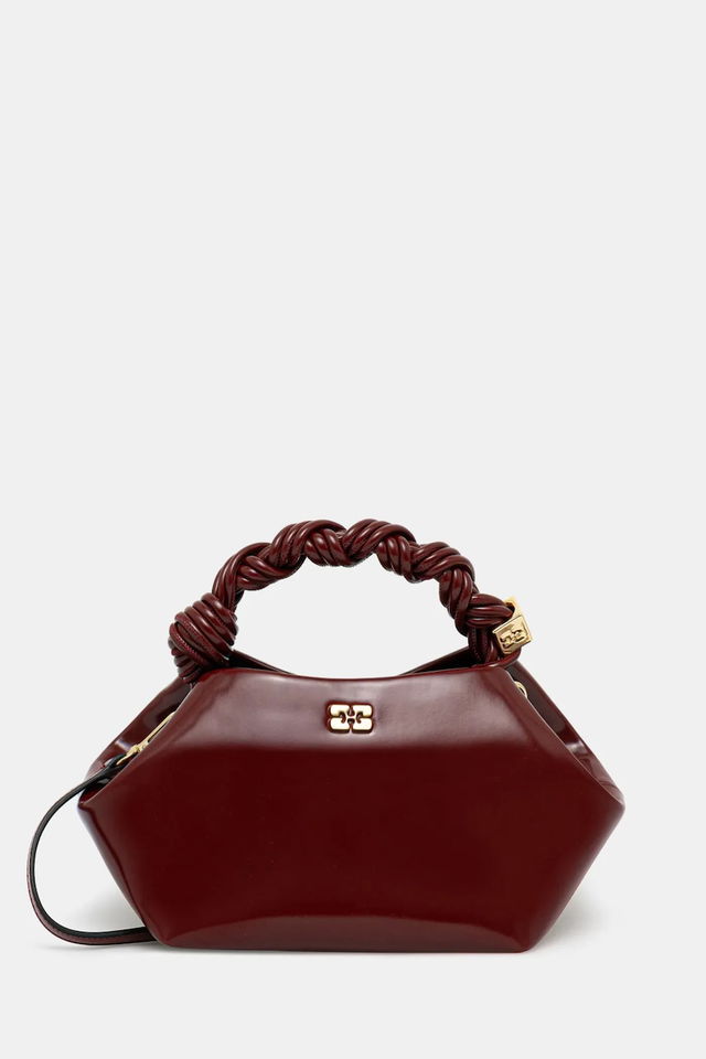 GANNI Bou Bag Small Patent