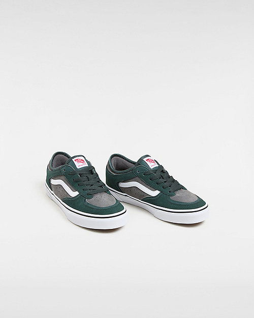 Кецове и обувки Vans Youth Rowley Classic Shoes (8-14 Years) (green Gables/white) Youth White, Size 2.5 Тъмно синьо | VN000E52KQD, 1