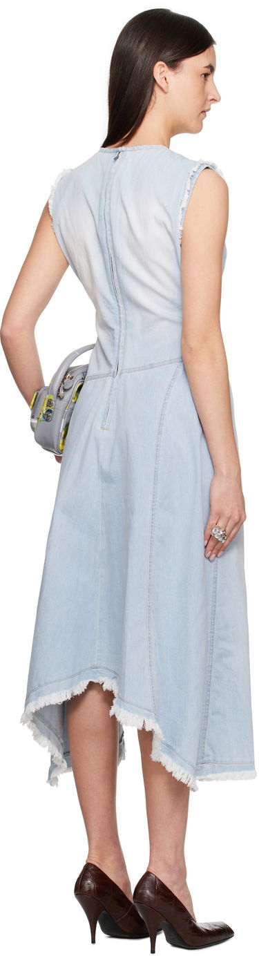 Pокля Acne Studios Acne Studios Sleeveless Midi Dress Синьо | A20806-, 2