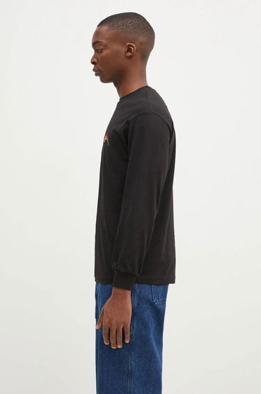 Тениска WACKO MARIA Tim Lehi Black Long Sleeve T-Shirt Черно | 24FW.WMT.LT01, 1