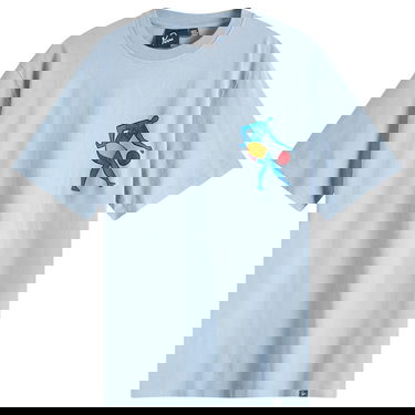 Тениска By Parra Parra Vase Delivery T-Shirt Синьо | 53205-BLU, 1