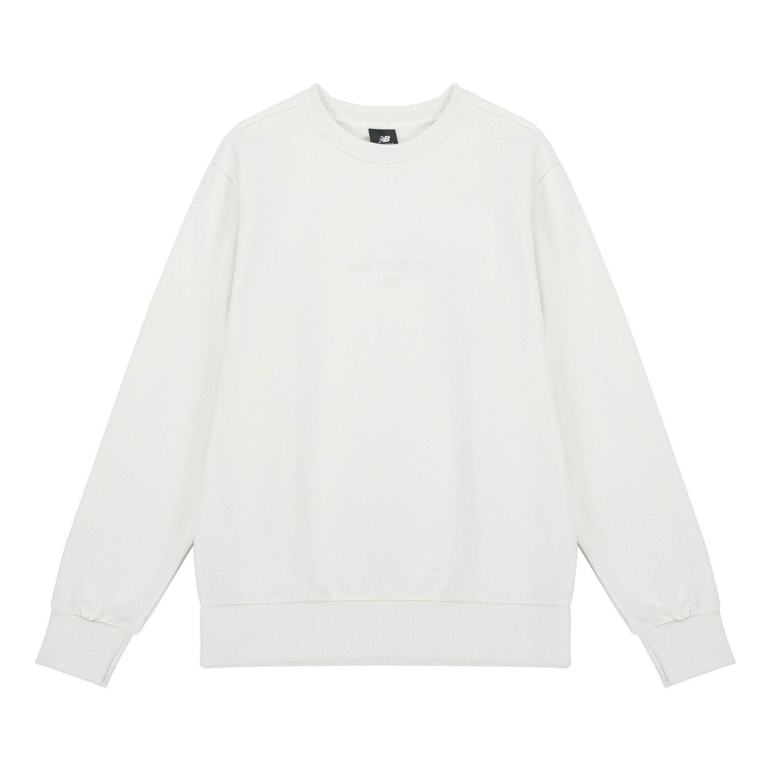 Суитчър New Balance Round Neck Pullover Бяло | AMT21555-IV, 0