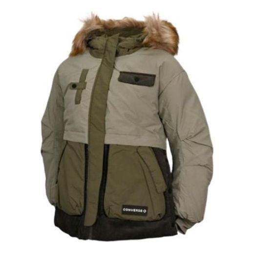 Парка Converse Premium Fashion Mid Down Jacket Зелено | 10023726-A02