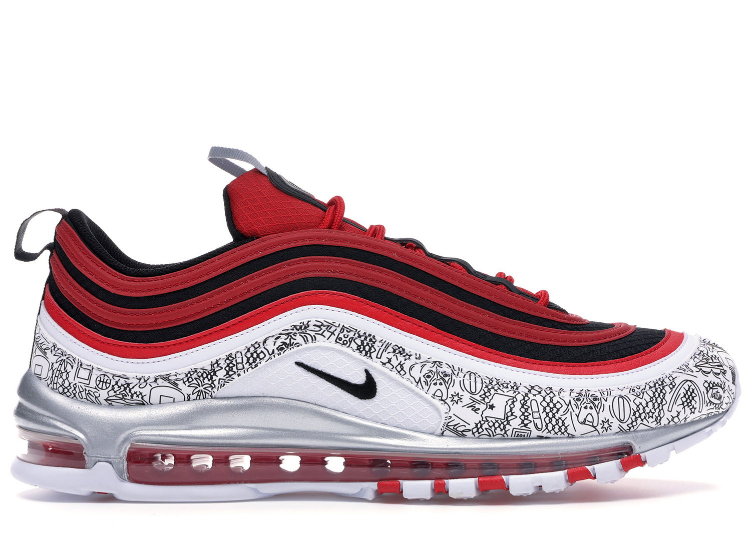 Кецове и обувки Nike Air Max 97 Jayson Tatum Червено | CJ9780 600, 0