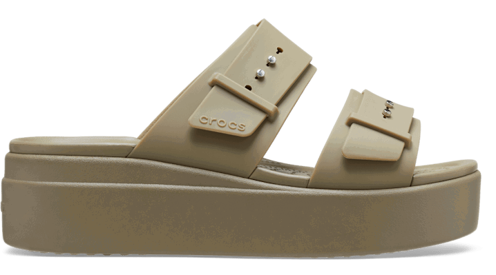 Кецове и обувки Crocs Brooklyn Low Sandals Бежово | 207431-260