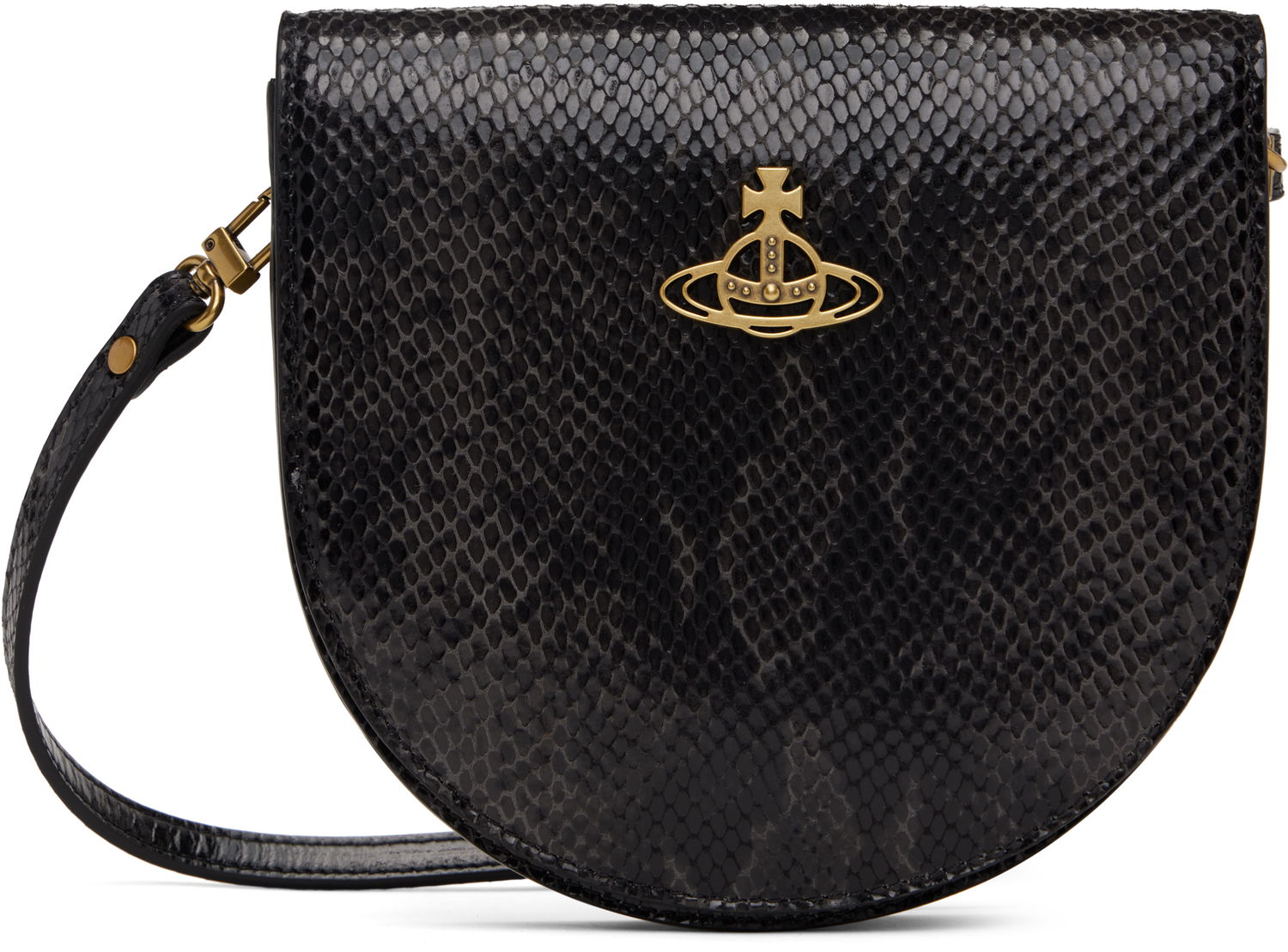 Чанта през рамо Vivienne Westwood Saddle Crossbody Bag Черно | 5801000AW-L007Y-, 0