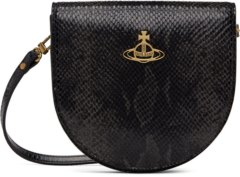 Чанта през рамо Vivienne Westwood Saddle Crossbody Bag Черно | 5801000AW-L007Y-