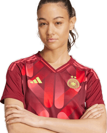 Комплект adidas Performance Germany Women's Team Authentic Jersey Червено | JF2606, 3