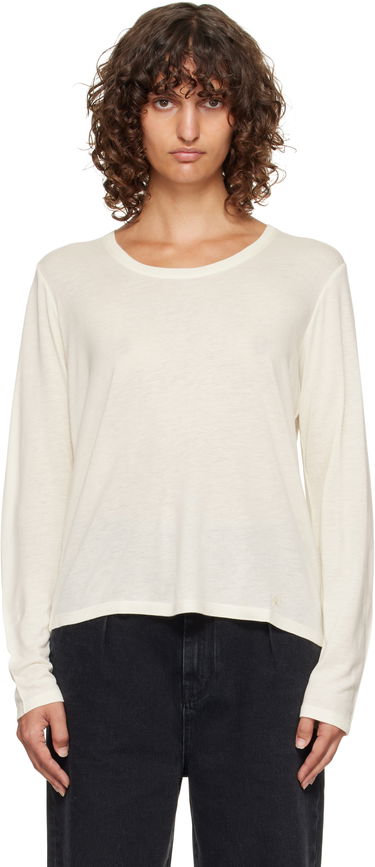Тениска Loulou de Saison Loulou de Saison Ava LDS Longsleeve Jersey T-shirt Бяло | AVA LDS, 0