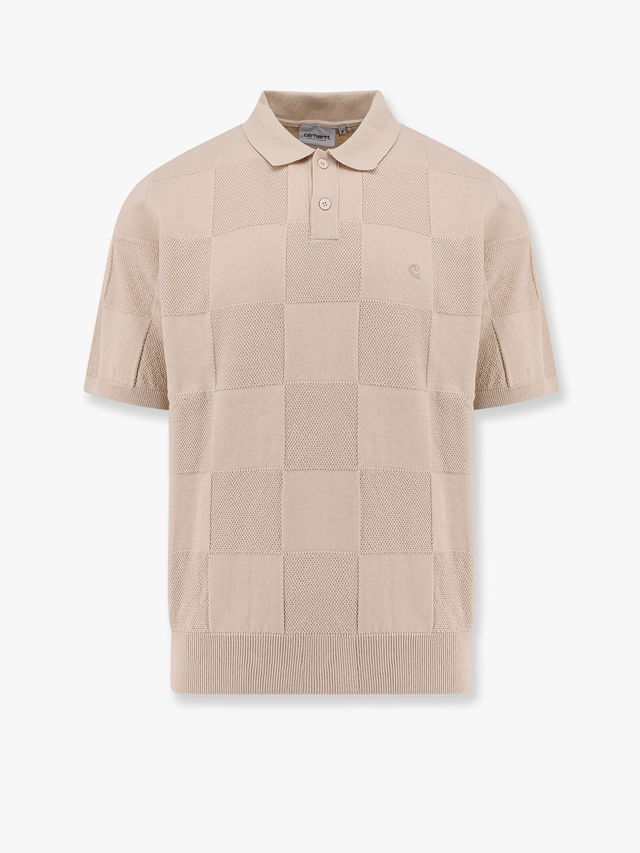 Checker Knitted Polo Shirt Carhartt WIP
