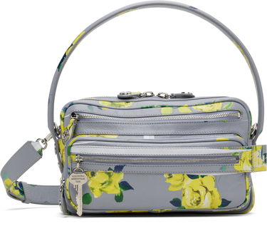 Чанта през рамо Acne Studios Acne Studios Camero Party Floral Print Shoulder Bag Сиво | A10448-, 0