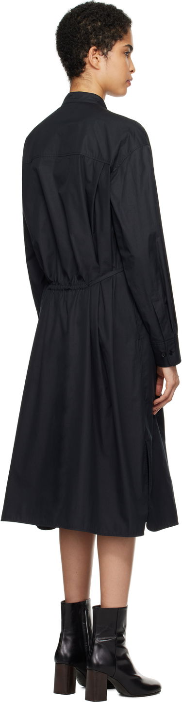 Pокля LEMAIRE Lemaire Drawstring Midi Shirt Dress Черно | DR1087 LF839, 2