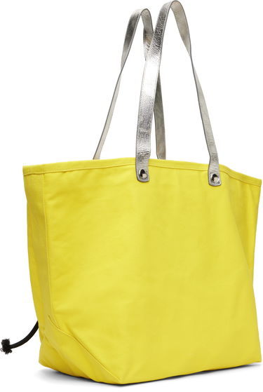 Голяма пазарска чанта Vivienne Westwood Vivienne Westwood Mouse Printed Canvas Shopper Tote Жълто | 4205007GU-W015D-, 2