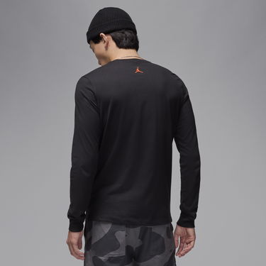 Тениска Jordan Long Sleeve Черно | FZ1989-010, 4