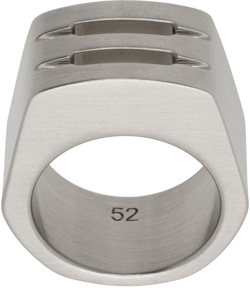Пръстен Rick Owens Grill Silver Ring Металик | RJ0000053 MMT, 0