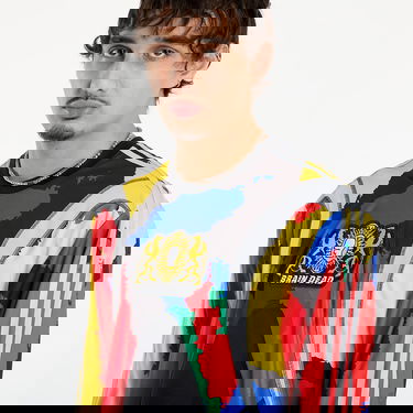 Фланелка adidas Originals Originals x Brain Dead Abstract Print Long-Sleeve Jersey Многоцветен | JY7958, 1