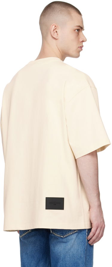 Тениска We11done Printed T-Shirt Бежово | WD-TT3-21-801-U-IV, 2