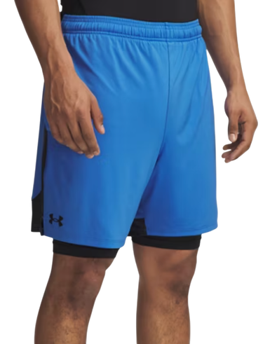 Къси панталони Under Armour UA Tech Vent 2-in-1 Training Shorts Синьо | 6005917-402, 0