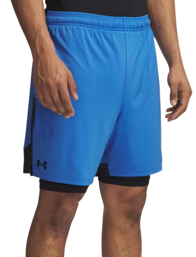Къси панталони Under Armour UA Tech Vent 2-in-1 Training Shorts Синьо | 6005917-402