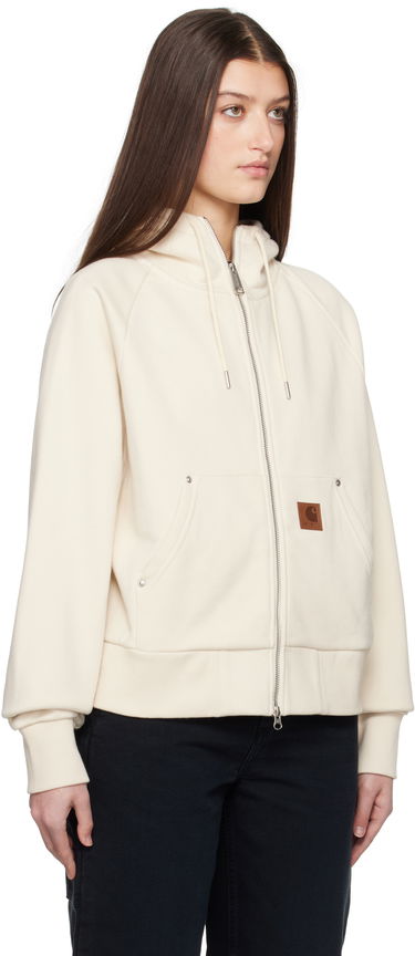 Суитчър Carhartt WIP Carhartt WIP Eldon Zip-Up Hoodie Бяло | I034374 05XX, 1