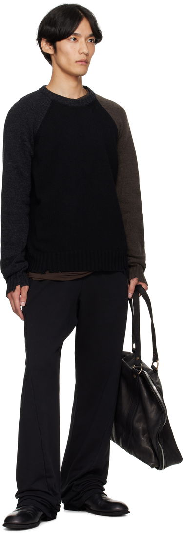 Пуловер Maison Margiela MM6 Maison Margiela Crewneck Sweater Черно | SH2HL0028 M13160, 3