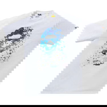 Тениска BAPE Sakura Photo Ape Head Tee Бяло | 1H20 110 028 WHITE, 1
