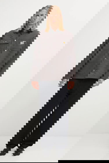 Яке Carhartt WIP Transitional Cotton Michigan Coat Сиво | I015261.3CL01, 5