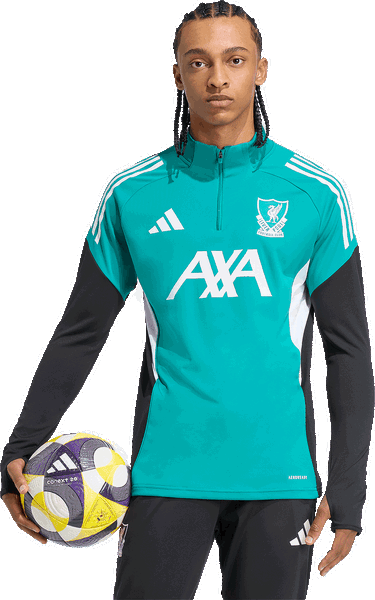Фланелка adidas Originals Liverpool FC European Training Top 2025/26 Long Sleeve Тюркоазено | jv9004, 7