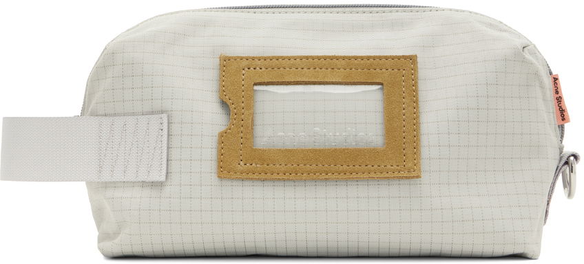 Дамска чанта Acne Studios ID Window Pouch Сиво | C10143-, 0