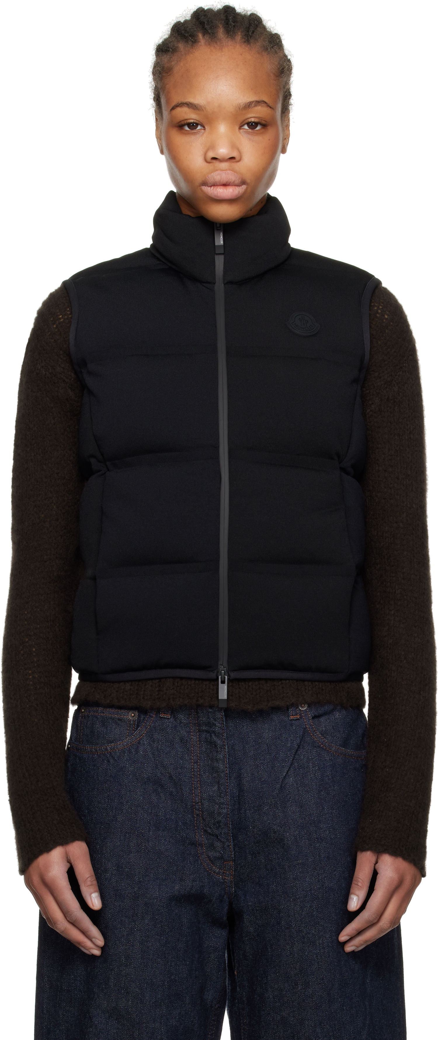 Жилетка Moncler Moncler Quilted Down Vest Черно | K10939I00003M5412, 0