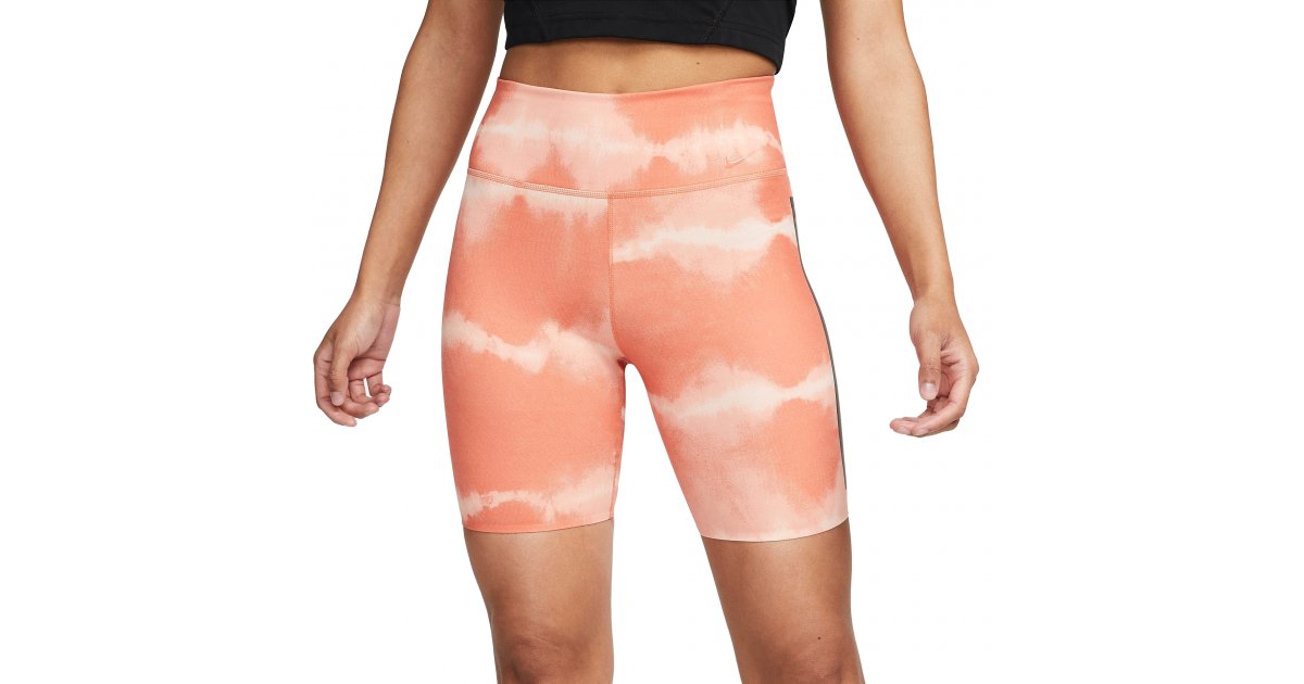 Къси панталони Nike Biker Shorts Dri-FIT One Luxe Оранжево
 | do7814-827, 1