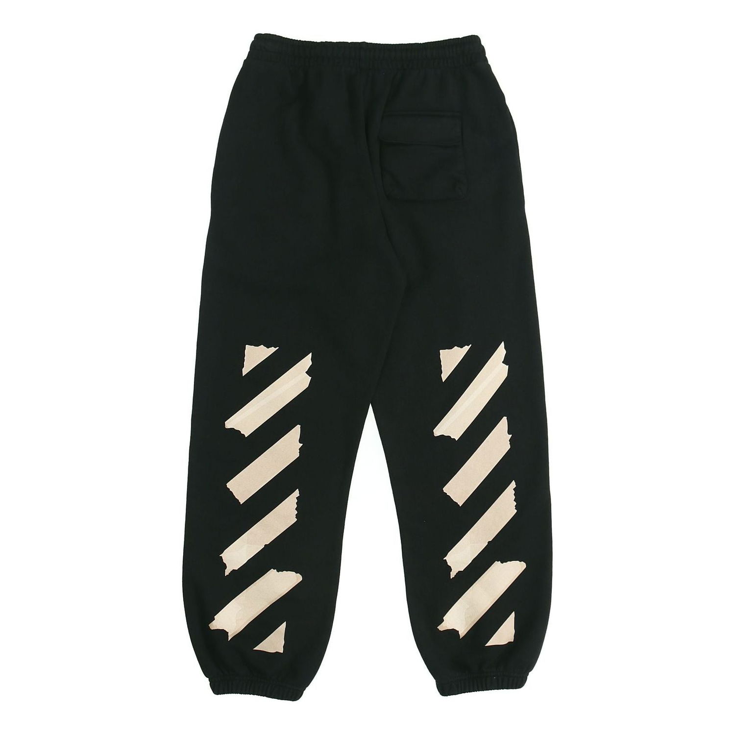 Спортни панталони Off-White Gold Stripe Sports Pants Черно | OMCH022R20E300021048, 0