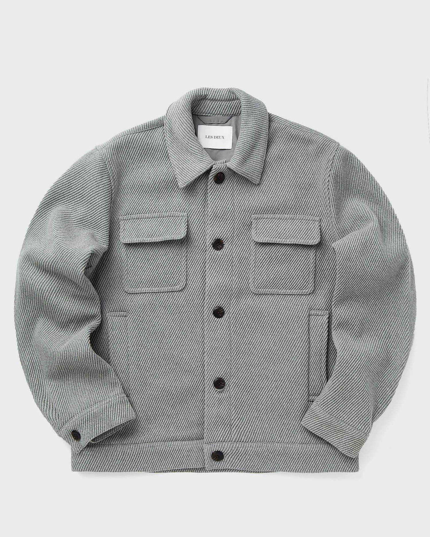 Яке Les Deux Nash Twill Wool Jacket Сиво | 1000837-320, 0