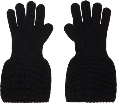 Ръкавици Yohji Yamamoto YOHJI YAMAMOTO Knitted Gloves Черно | HL-W04-160, 1