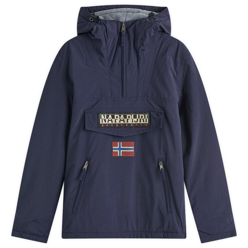 Ветровка Napapijri Rainforest Pullover Jacket Blue Marine Синьо | NP0A4GMD1761